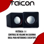 Caixa de Som 6w 