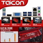 Placa Mae A520 Am4 Amd Ryzen Ddr4 6 Gb/s Usb 3.0 