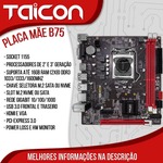 Placa mae 1155 B75 2 3 Ger HDMI/VGA 