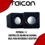 30 Caixa de Som 6w 