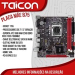 Placa mae 1155 B75 2 3 Ger HDMI/VGA 