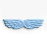 Apoio de maos ARM REST ANGEL WINGS AZUL 