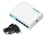 ROTEADOR MIKROTIK RB750GR3 5P GIGABIT NOVO 