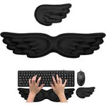 Apoio de maos ARM REST ANGEL WINGS PRETO 