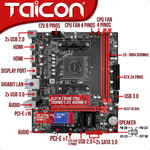 Placa Mae A520 Am4 Amd Ryzen Ddr4 6 Gb/s Usb 3.0 
