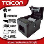 Impressora Térmica 80mm Usb Wifi 