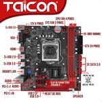 Placa Mae 1151 H110 6789 DDR3 